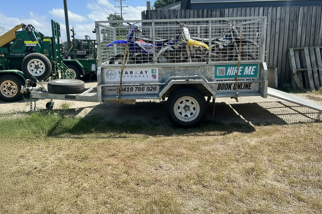 8x5 Trailer Hire Mackay | Equipment & Garden Trailer Rentals | MarKay Outdoors