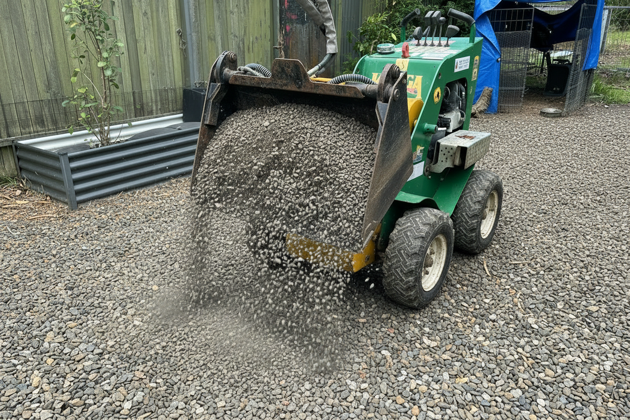 kk216 Kanga Kid Mini Loader Hire Mackay | MarKay Outdoors