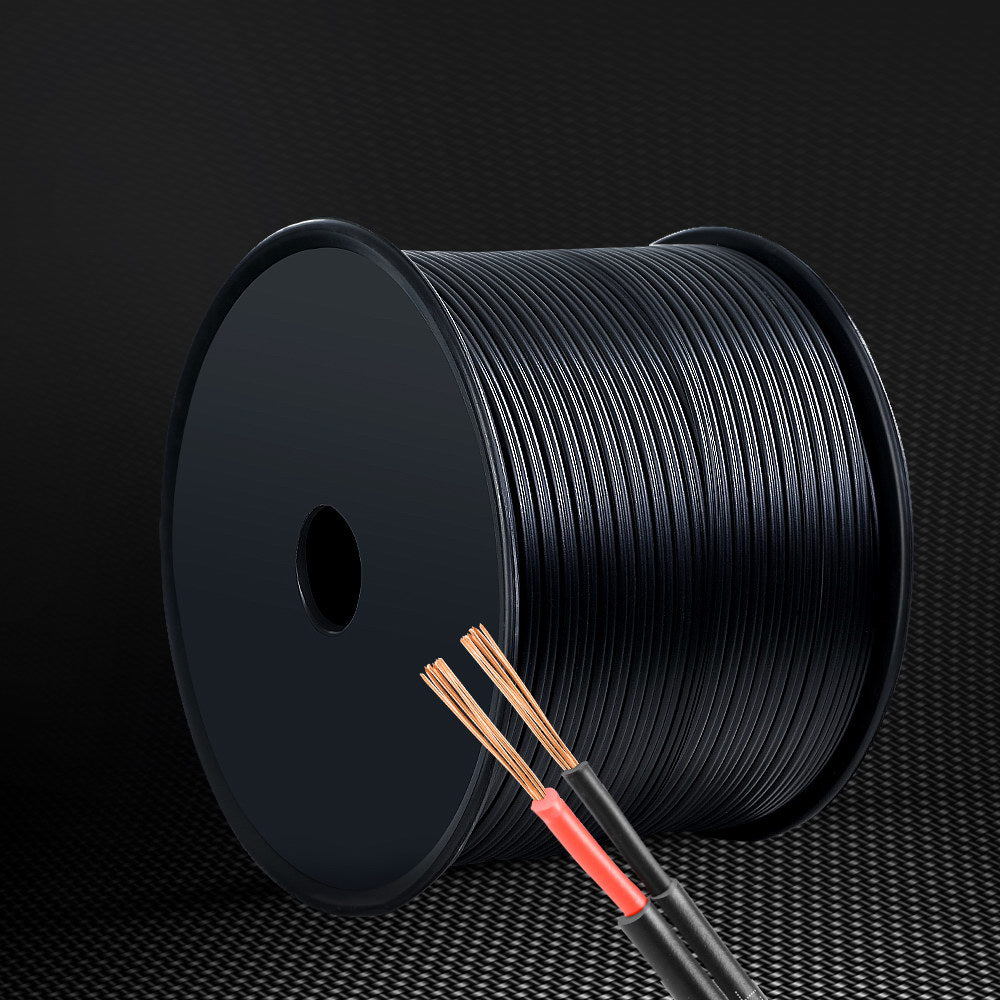 2.5MM Electrical Cable Twin Core Extension Wire 100M Car Solar Panel 450V - MarKay Outdoors