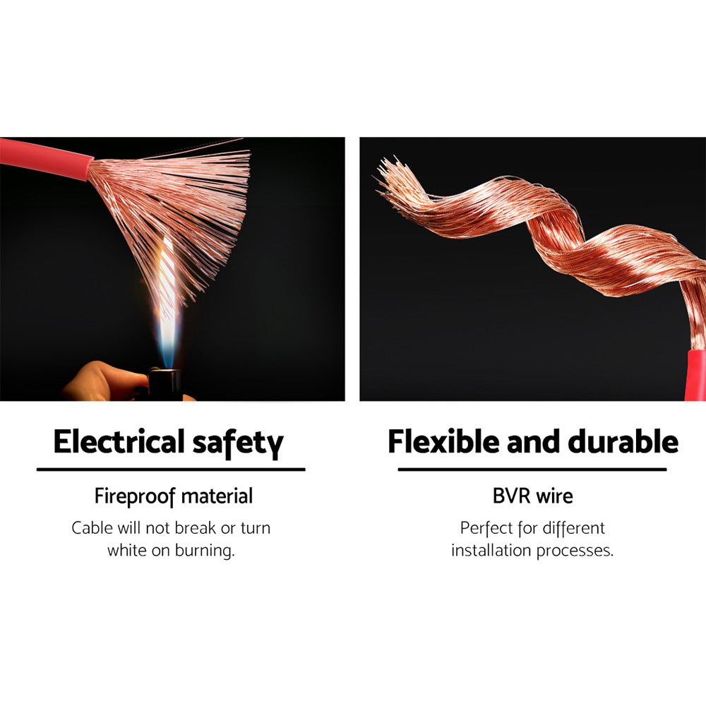 Twin Core Wire Electrical Automotive Cable 2 Sheath 450V 3MM 100M - MarKay Outdoors