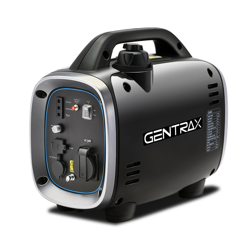 Gentrax 800w Premium Pure Sine Wave Inverter Generator - MarKay Outdoors