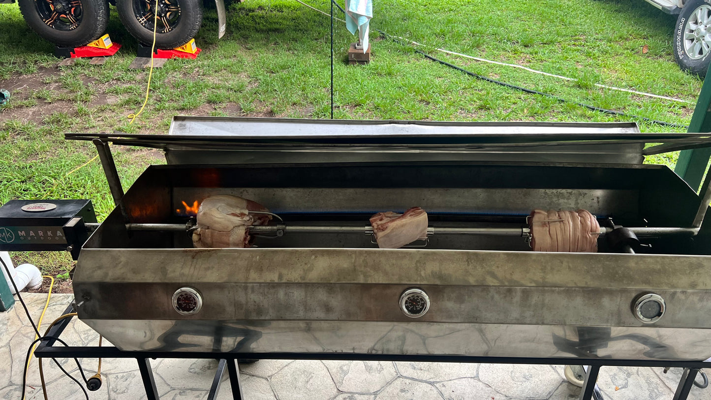 Large Gas Rotisserie Spit Hire – Mackay & Surrounds