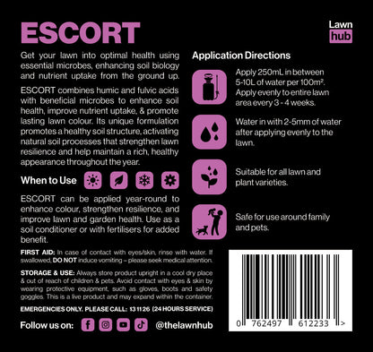 LawnHub Escort – Advanced Soil Conditioner with Beneficial Microbes
