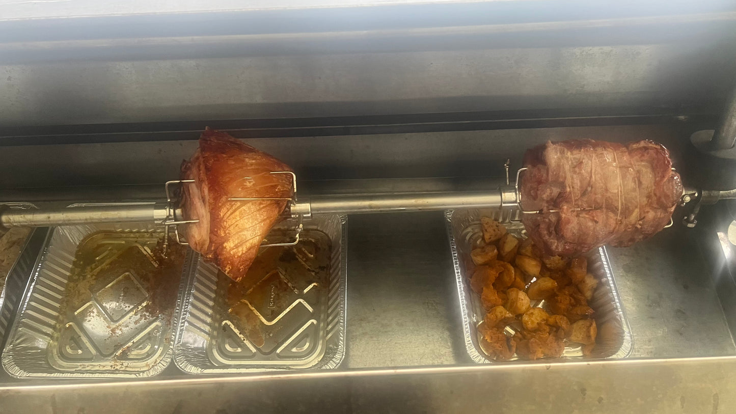 Large Gas Rotisserie Spit Hire – Mackay & Surrounds