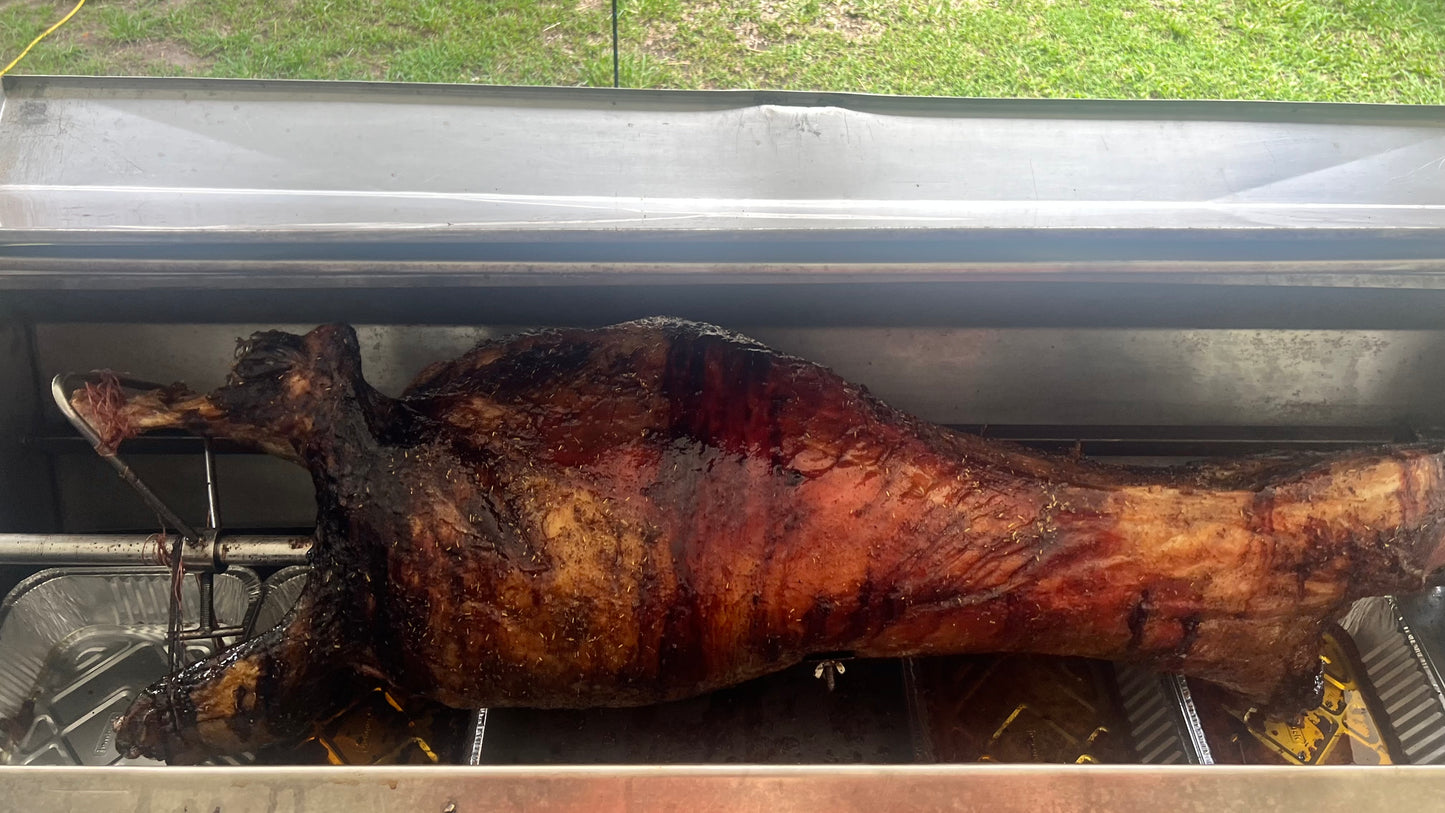 Large Gas Rotisserie Spit Hire – Mackay & Surrounds