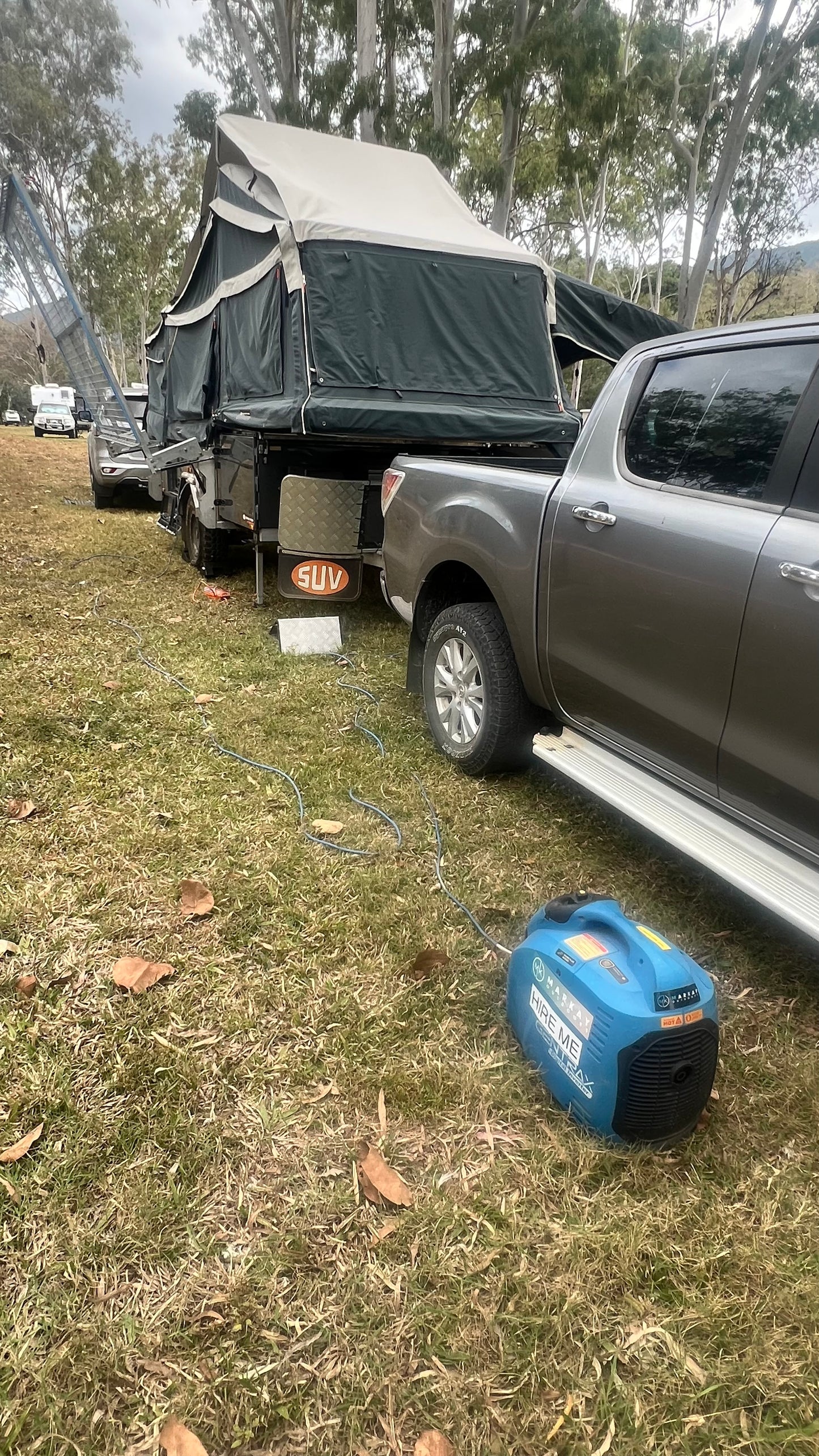 Gentrax 3.5kW Generator Hire Mackay | Camping, Backup Power, Tools