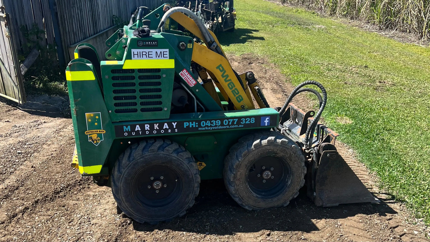 pw628 Kanga Mini Loader Hire Mackay | MarKay Outdoors - MarKay Outdoors