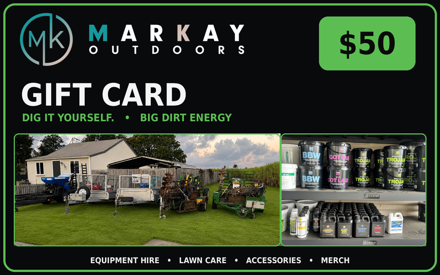 MarKay Outdoors Gift Card