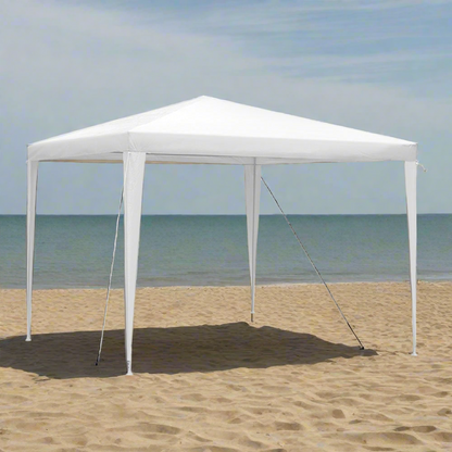 Instahut Gazebo 3x3m Wedding Party Marquee Tent Outdoor Event Camping Canopy Shade White