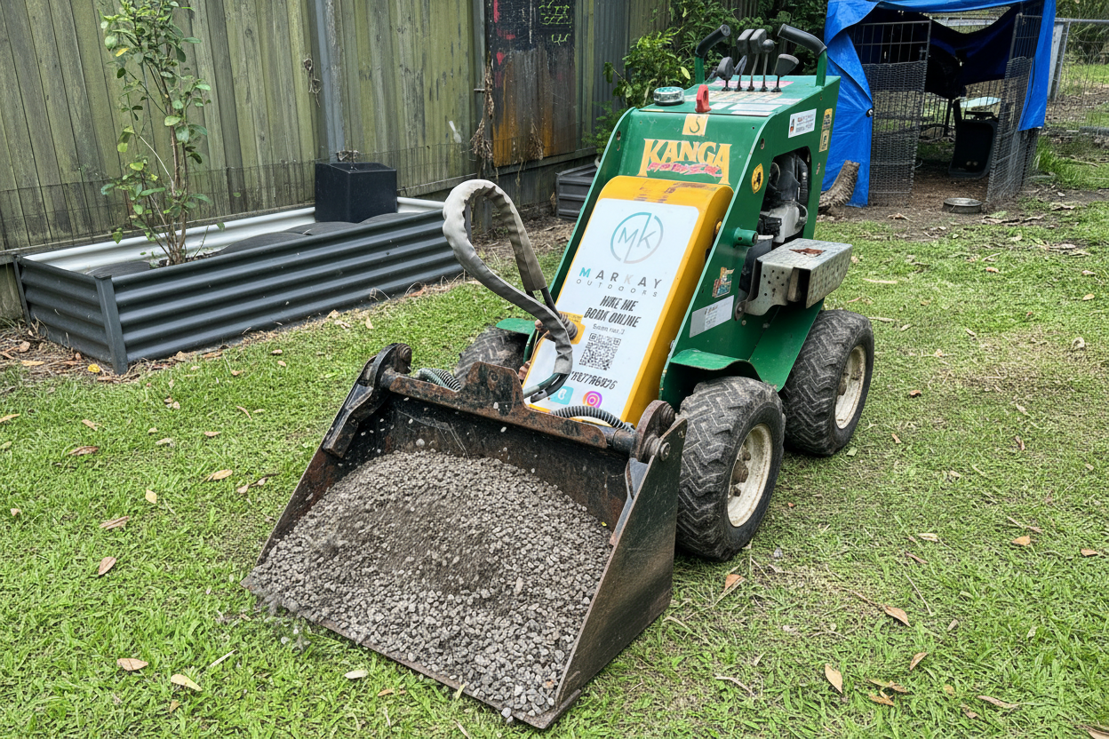 kk216 Kanga Kid Mini Loader Hire Mackay | MarKay Outdoors