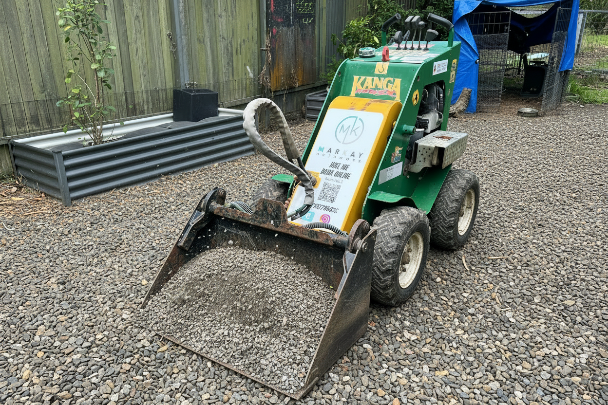 kk216 Kanga Kid Mini Loader Hire Mackay | MarKay Outdoors - MarKay Outdoors