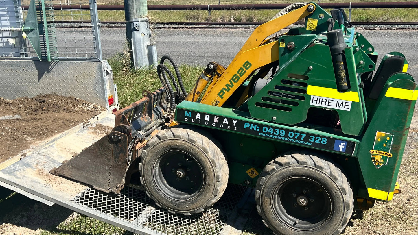 pw628 Kanga Mini Loader Hire Mackay | MarKay Outdoors - MarKay Outdoors