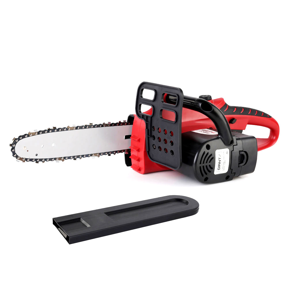 Giantz 20V Cordless Chainsaw - Black and Red - MarKay Outdoors