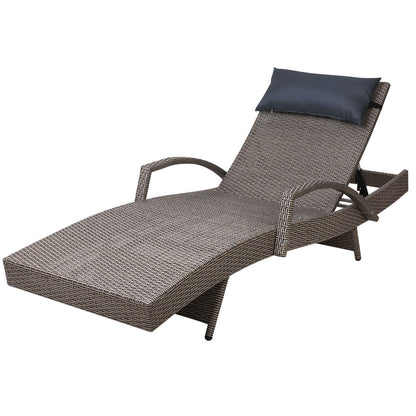 Gardeon Outdoor Sun Lounge Furniture Day Bed Wicker Pillow Sofa Set - MarKay Outdoors