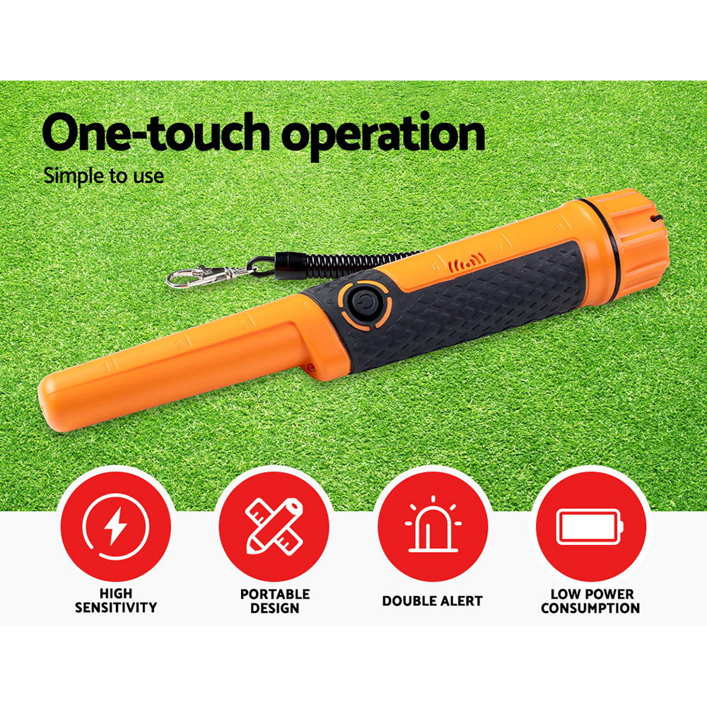 Portable Handheld Pinpointer Metal Detector Automatic Waterproof Hunter? - MarKay Outdoors