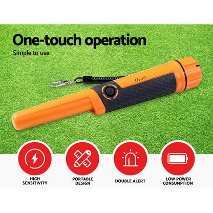 Portable Handheld Pinpointer Metal Detector Automatic Waterproof Hunter? - MarKay Outdoors