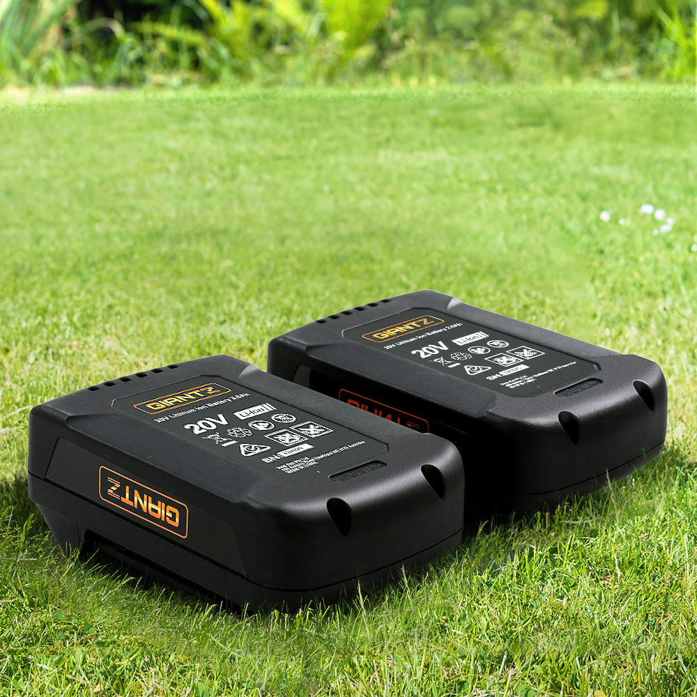 Giantz 40V Battery Only Powered Batteries For Lawn Mower Cordless Electric Lithium - MarKay Outdoors