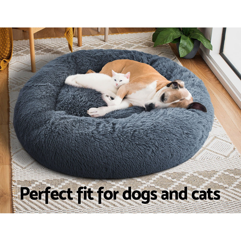 i.Pet Pet Bed Dog Bed Cat Large 90cm Dark Grey - MarKay Outdoors