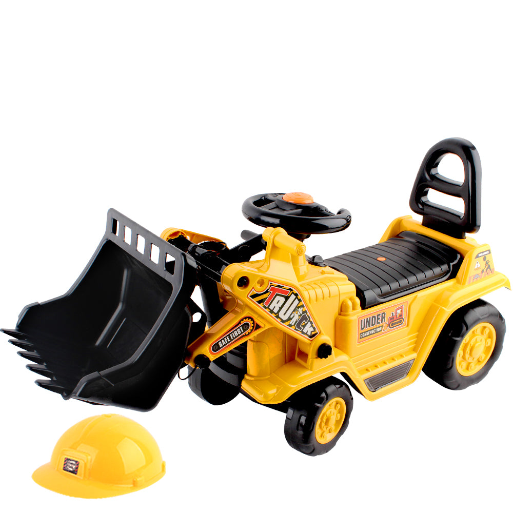 Keezi Kids Ride On Bulldozer - Yellow - MarKay Outdoors