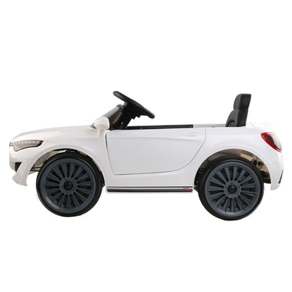 Rigo Kids Ride On Car Electric Toys 12V Battery Remote Control White MP3 LED - MarKay Outdoors