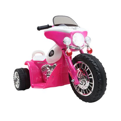 Rigo Kids Ride On Motorcycle Motorbike Car Harley Style Electric Toy Police Bike - MarKay Outdoors