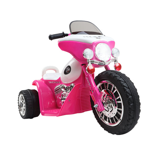 Rigo Kids Ride On Motorcycle Motorbike Car Harley Style Electric Toy Police Bike - MarKay Outdoors