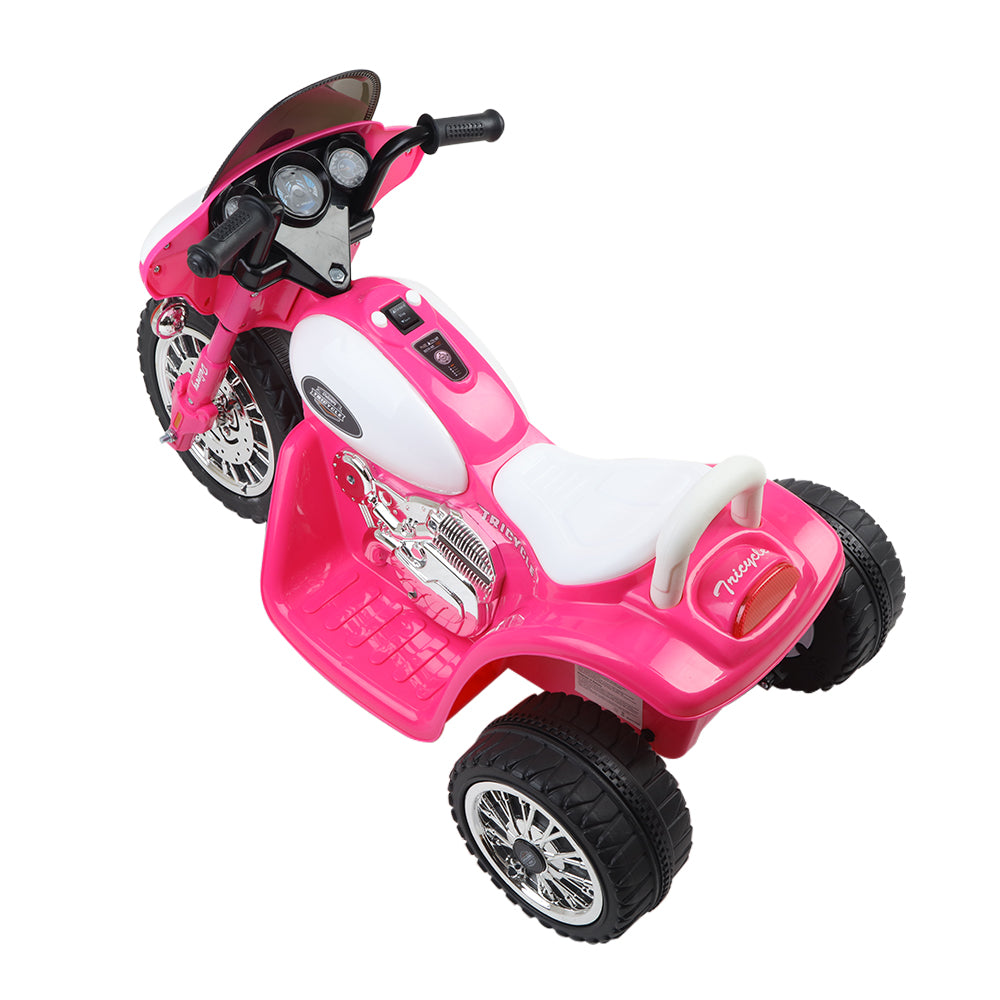 Rigo Kids Ride On Motorcycle Motorbike Car Harley Style Electric Toy Police Bike - MarKay Outdoors