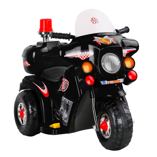 Rigo Kids Ride On Motorbike Motorcycle Car Black