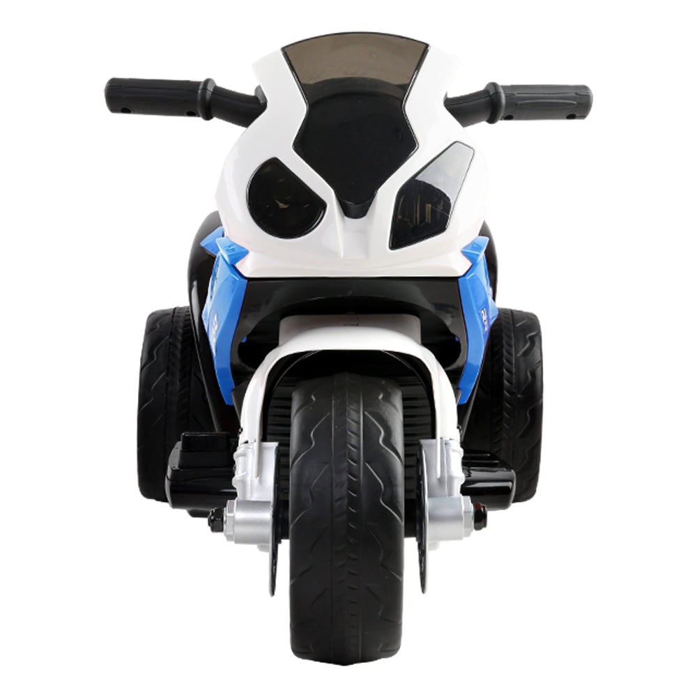 Kids Ride On Motorbike BMW Licensed S1000RR Motorcycle Car Blue - MarKay Outdoors