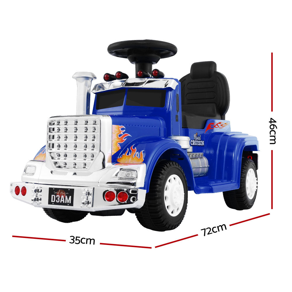 Ride On Cars Kids Electric Toys Car Battery Truck Childrens Motorbike Toy Rigo Blue - MarKay Outdoors