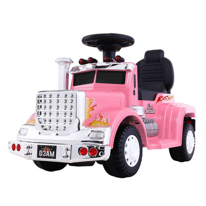 Ride On Cars Kids Electric Toys Car Battery Truck Childrens Motorbike Toy Rigo Pink - MarKay Outdoors