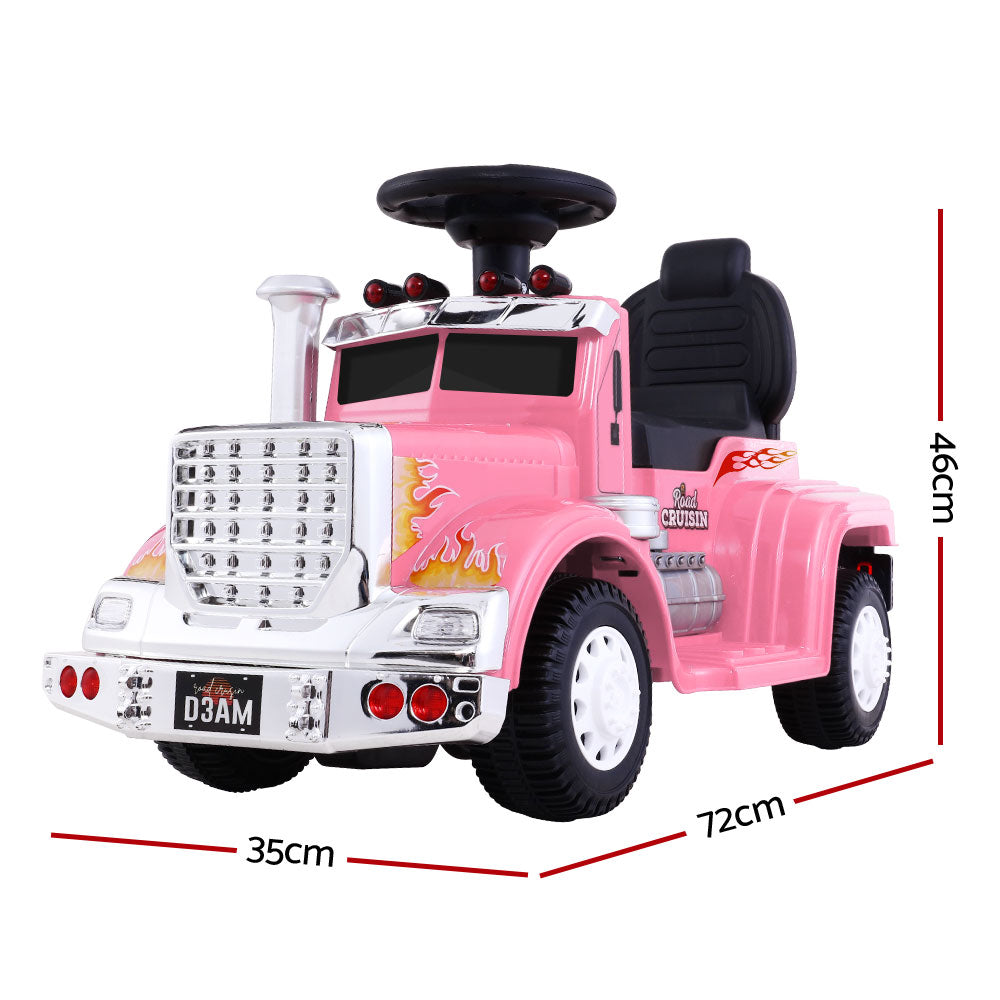 Ride On Cars Kids Electric Toys Car Battery Truck Childrens Motorbike Toy Rigo Pink - MarKay Outdoors