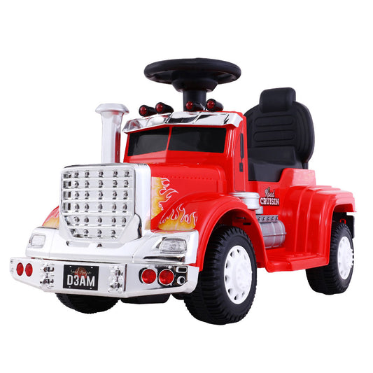 Ride On Cars Kids Electric Toys Car Battery Truck Childrens Motorbike Toy Rigo Red - MarKay Outdoors