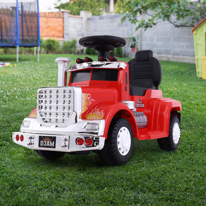 Ride On Cars Kids Electric Toys Car Battery Truck Childrens Motorbike Toy Rigo Red - MarKay Outdoors