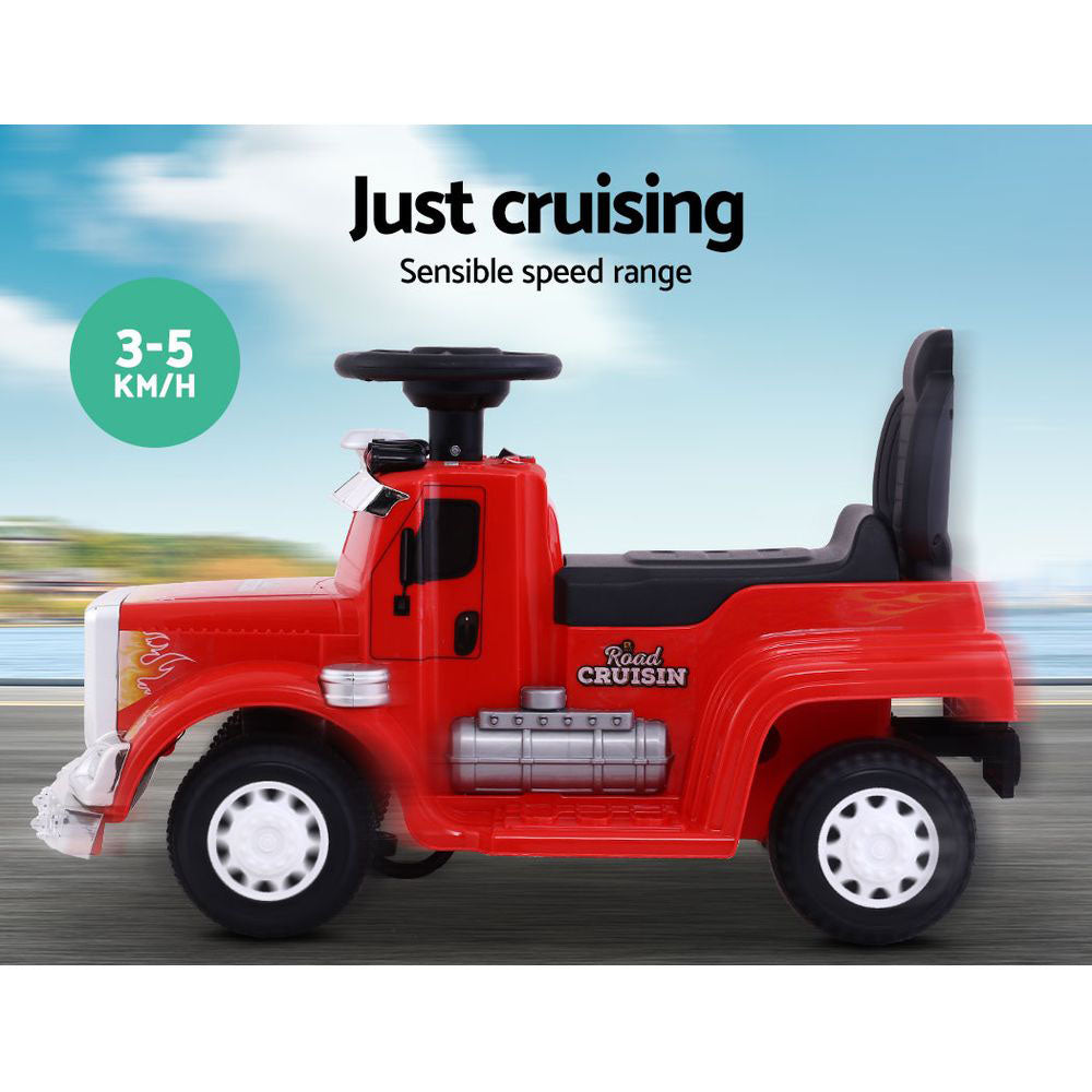 Ride On Cars Kids Electric Toys Car Battery Truck Childrens Motorbike Toy Rigo Red - MarKay Outdoors