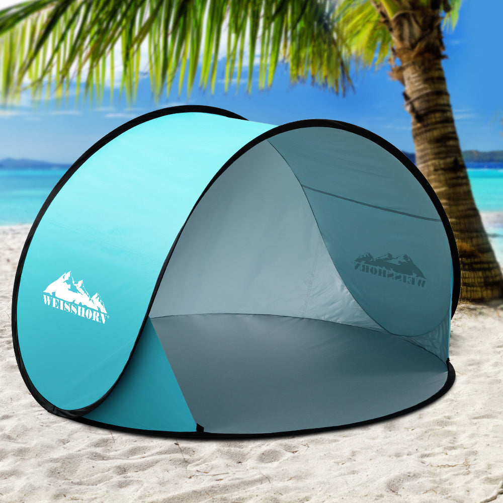 Weisshorn Pop Up Beach Tent Camping Portable Sun Shade Shelter Fishing - MarKay Outdoors