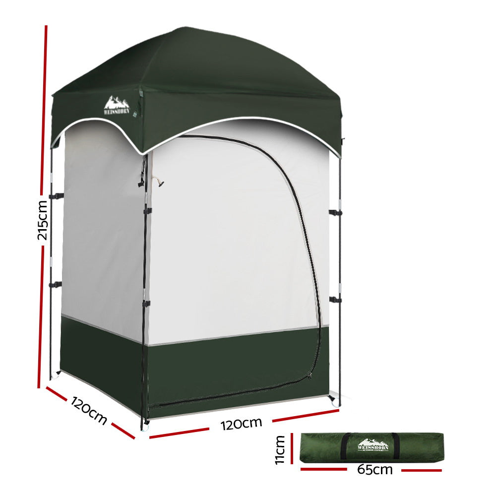 Weisshorn Shower Tent Outdoor Camping Portable Changing Room Toilet Ensuite - MarKay Outdoors