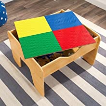 2-in-1 Activity Table with Board for kids 64 x 60 x 40 cm - MarKay Outdoors
