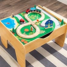 2-in-1 Activity Table with Board for kids 64 x 60 x 40 cm - MarKay Outdoors