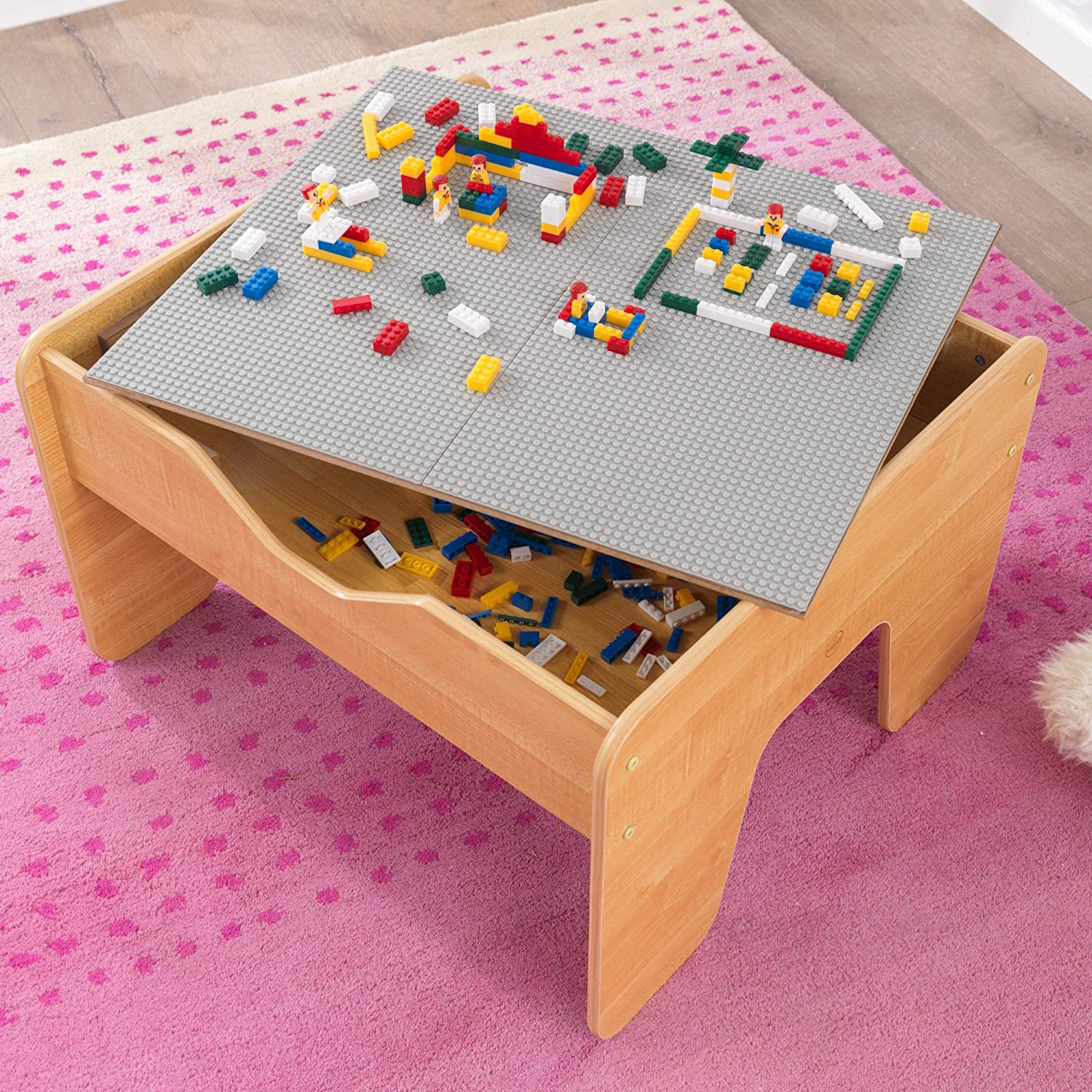 2-in-1 Activity Table with Board for kids 64 x 60 x 40 cm - MarKay Outdoors