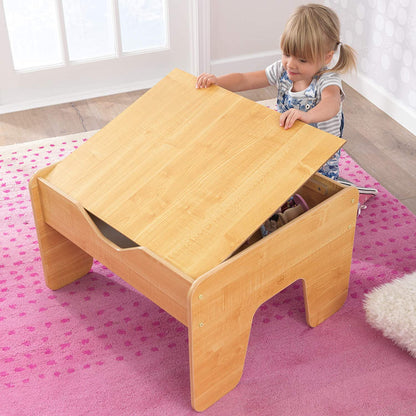 2-in-1 Activity Table with Board for kids 64 x 60 x 40 cm - MarKay Outdoors