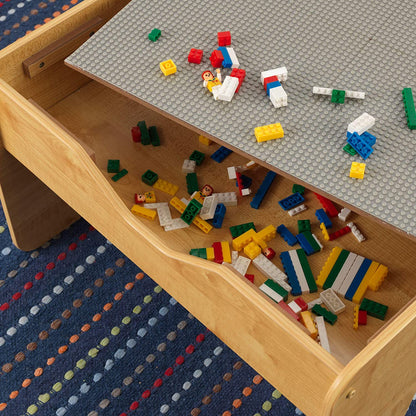 2-in-1 Activity Table with Board for kids 64 x 60 x 40 cm - MarKay Outdoors