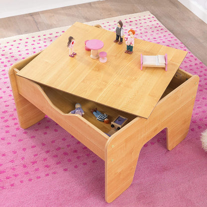 2-in-1 Activity Table with Board for kids 64 x 60 x 40 cm - MarKay Outdoors