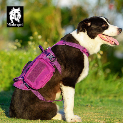 Whinhyepet Military Harness Purple L - MarKay Outdoors