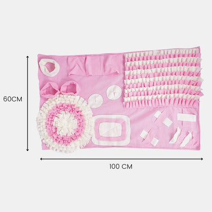 Floofi Snuffle Mat (Pink & White)