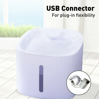 Floofi Pet Water Fountain Dispenser LED USB 3L PT-WD-103-ZM