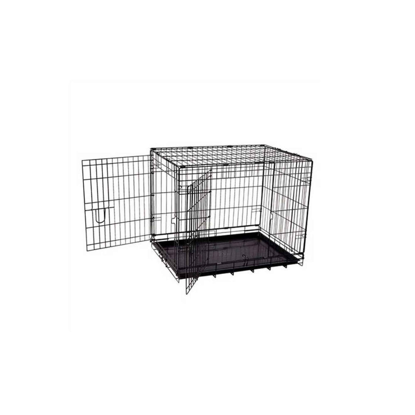 Dog Wire Crate Small - Portable Collapsible Travel Kennel - Pet Puppy Cage - MarKay Outdoors