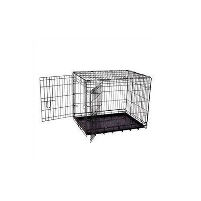 Dog Wire Crate Small - Portable Collapsible Travel Kennel - Pet Puppy Cage - MarKay Outdoors