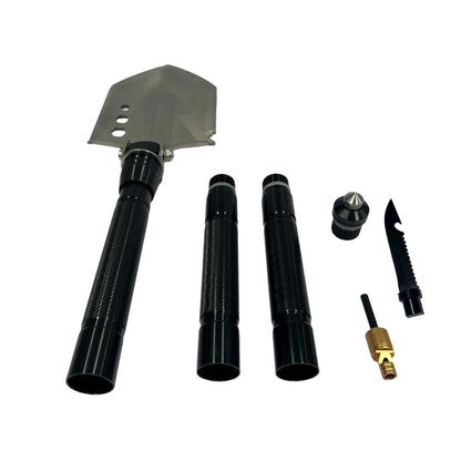 Multifunction Folding Shovel - Camping Tactical Survival Multitool - MarKay Outdoors