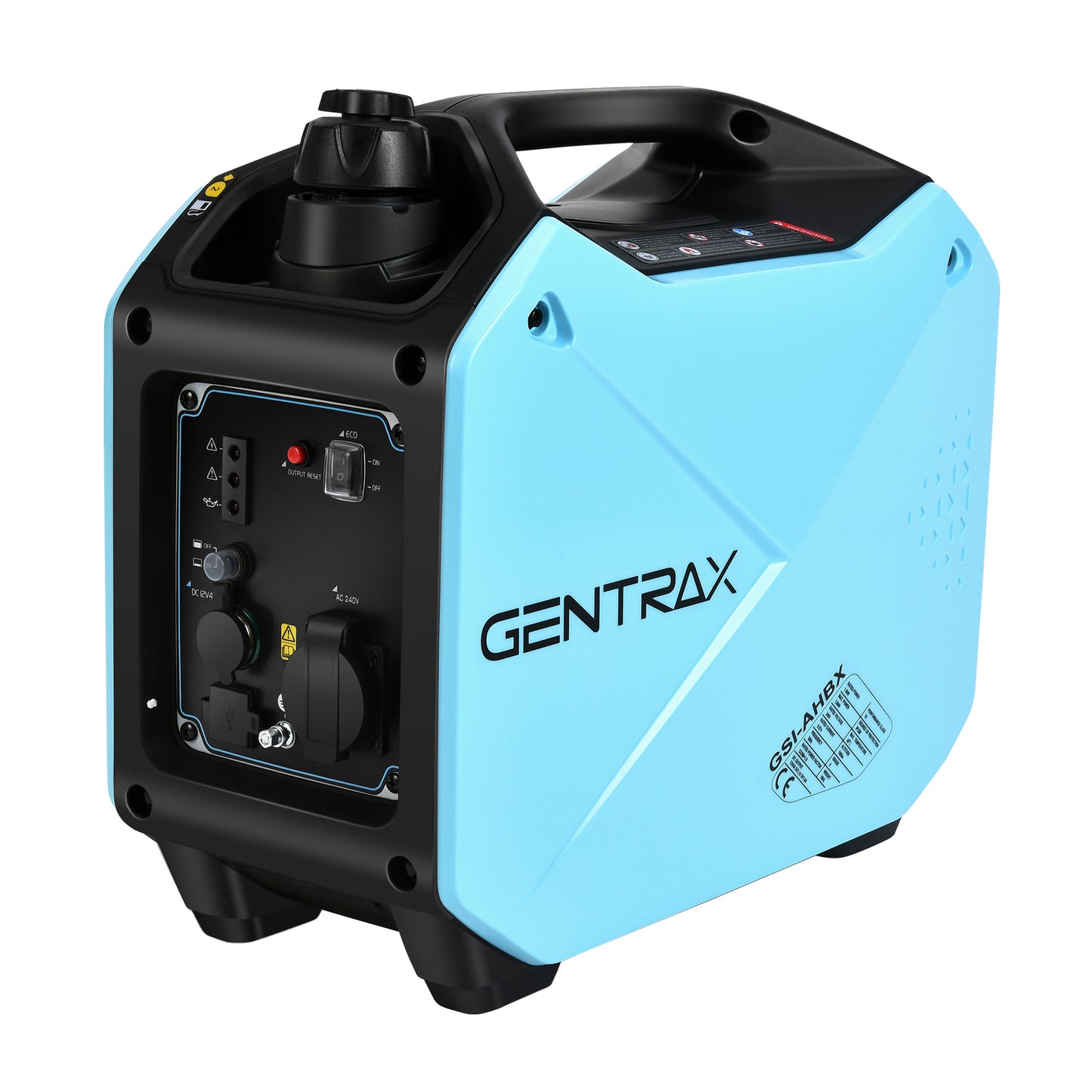 Gentrax 2000w Pure Sine Wave Inverter Generator New 2022 Design - MarKay Outdoors